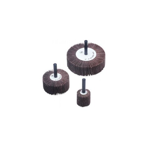 Cgw Abrasives 39922 Flap Wheel 1-1/2 x 1/4 x 1 80 Grit Aluminum Oxide, PK10 39922 - main